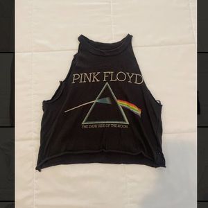 pink floyd tank top; womens size medium